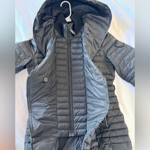 RUDSAK Black Puffer Jacket with Leather Accents - Picture 5 of 13